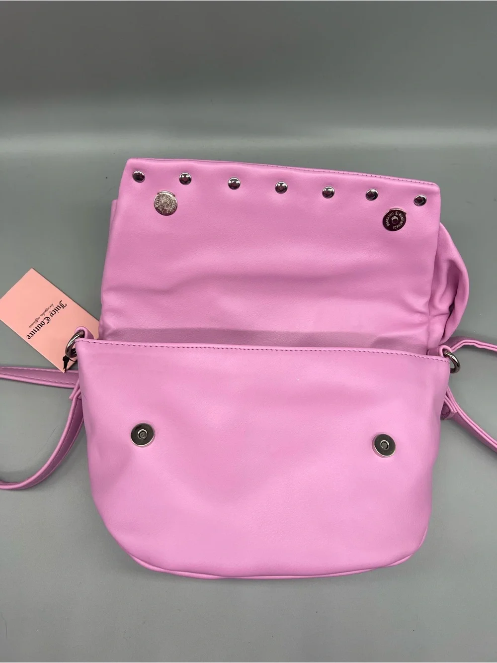 Juicy couture soft bow crossbody purse
